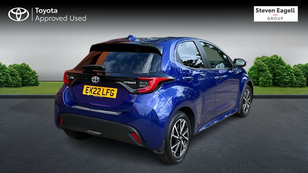 Toyota Yaris 1.5 Vvt-h Design E-cvt Euro 6 Ss Blue #2