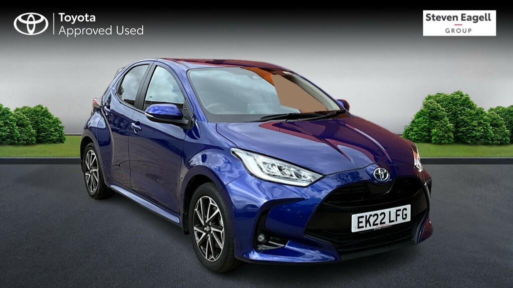 Toyota Yaris 1.5 Vvt-h Design E-cvt Euro 6 Ss Blue