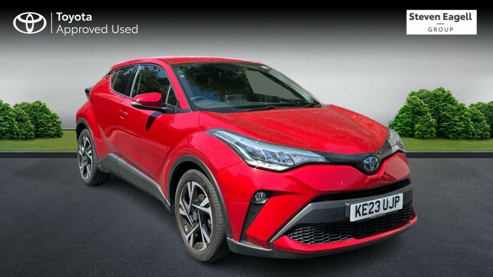 Toyota C-Hr 1.8 Vvt-h Gpf Design Suv Hybrid Cvt Eur Red