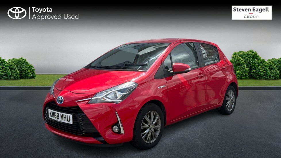 Toyota Yaris 1.5 Vvt-h Icon E-cvt Euro 6 Ss Red #3