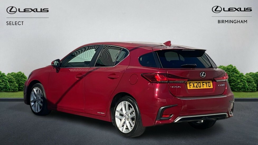 Lexus CT 1.8 200H E-cvt Euro 6 Ss Red #2