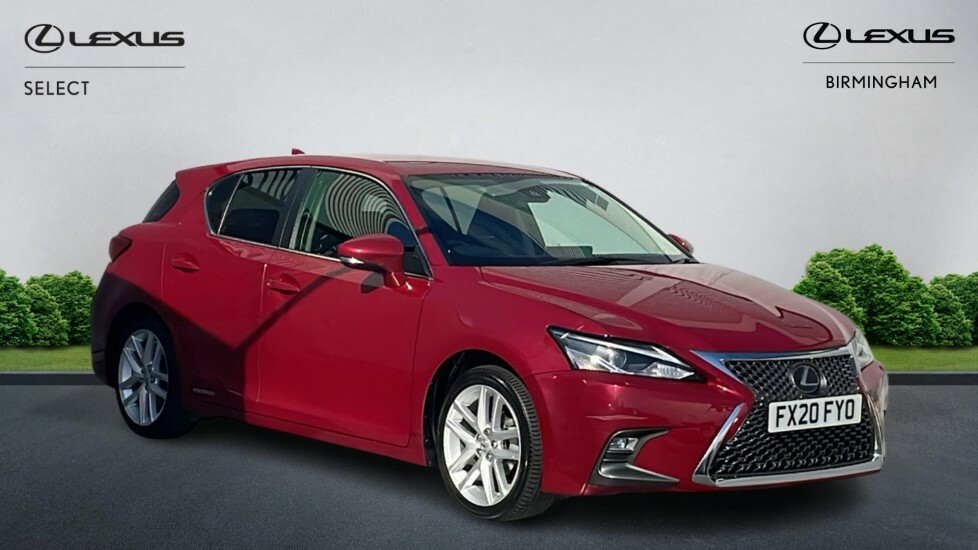 Lexus CT 1.8 200H E-cvt Euro 6 Ss Red