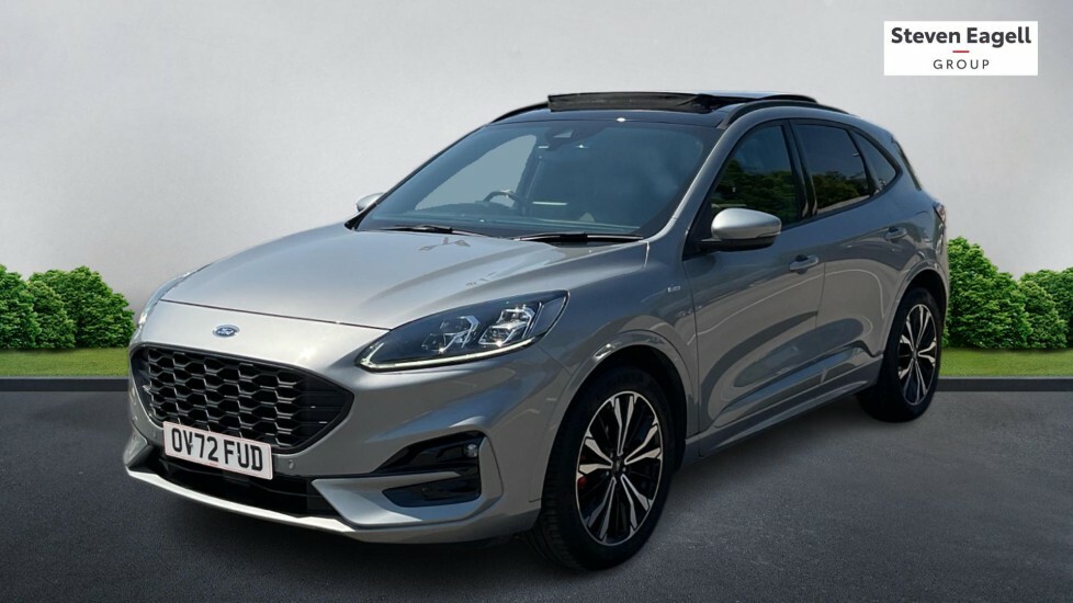 Ford Kuga 2.5H Duratec St-line X Edition Cvt Euro 6 Ss OV72FUD Silver #3
