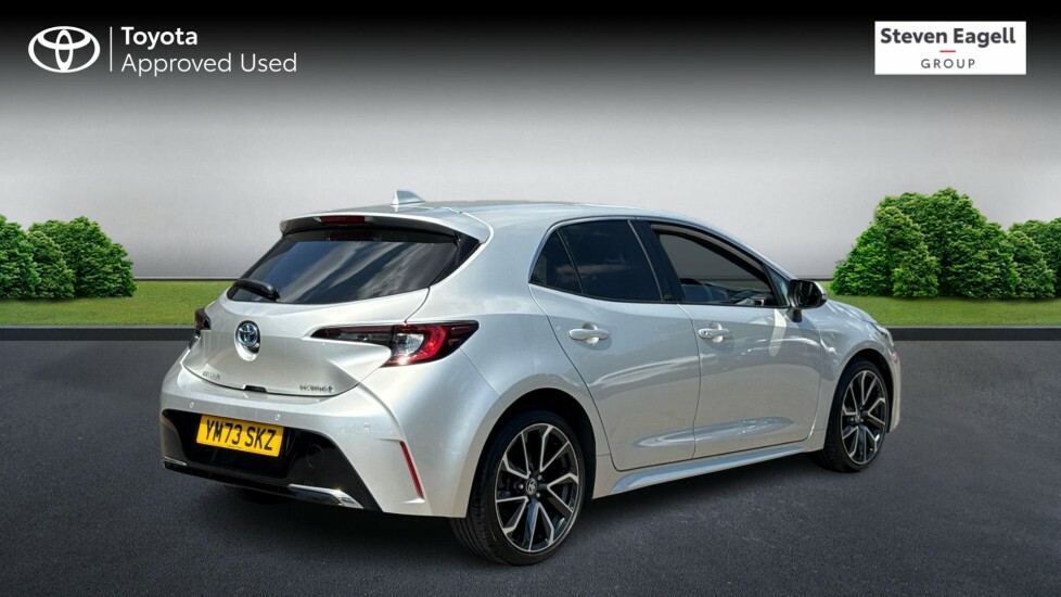 Toyota Corolla 1.8 Vvt-h Excel Cvt Euro 6 Ss YM73SKZ Silver #2