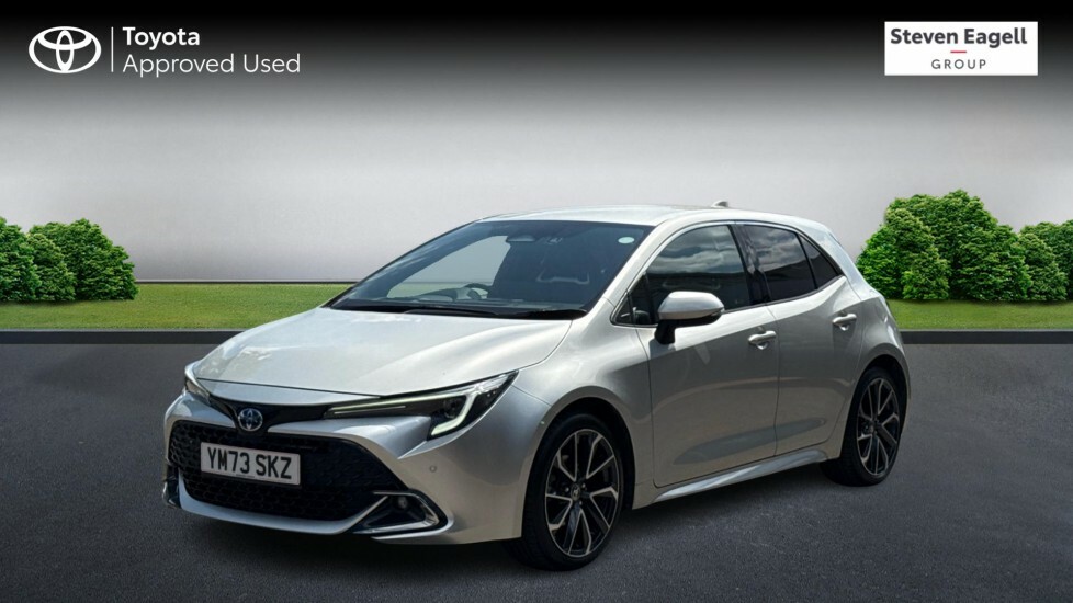 Toyota Corolla 1.8 Vvt-h Excel Cvt Euro 6 Ss YM73SKZ Silver #3