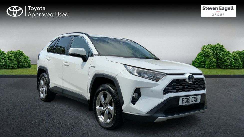 Toyota Rav 4 2.5 Vvt-h Design Cvt Euro 6 Ss White