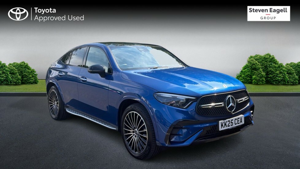 Mercedes-Benz GLC Class 2.0 Glc300dh Mhev Amg Line Premium Plus Coupe Blue