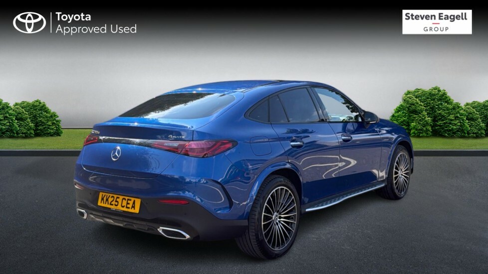 Mercedes-Benz GLC Class 2.0 Glc300dh Mhev Amg Line Premium Plus Coupe Blue #2
