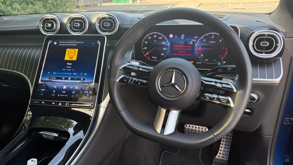 Mercedes-Benz GLC Class 2.0 Glc300dh Mhev Amg Line Premium Plus Coupe Blue #6