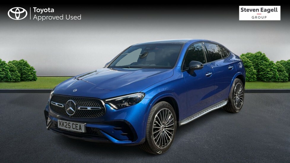 Mercedes-Benz GLC Class 2.0 Glc300dh Mhev Amg Line Premium Plus Coupe Blue #3