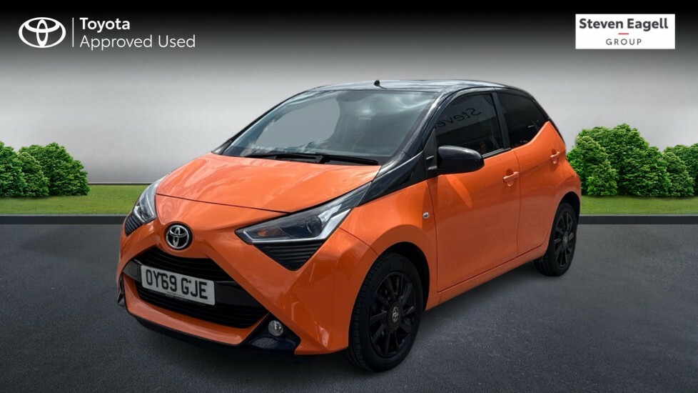 Toyota Aygo 1.0 Vvt-i X-cite X-shift Euro 6 OY69GJE Orange #3