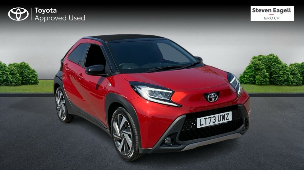 Toyota Aygo X 1.0 Vvt-i Exclusive X-shift Euro 6 Ss Red