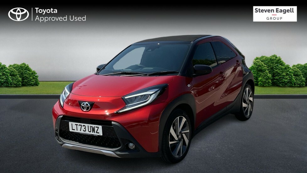 Toyota Aygo X 1.0 Vvt-i Exclusive X-shift Euro 6 Ss Red #3