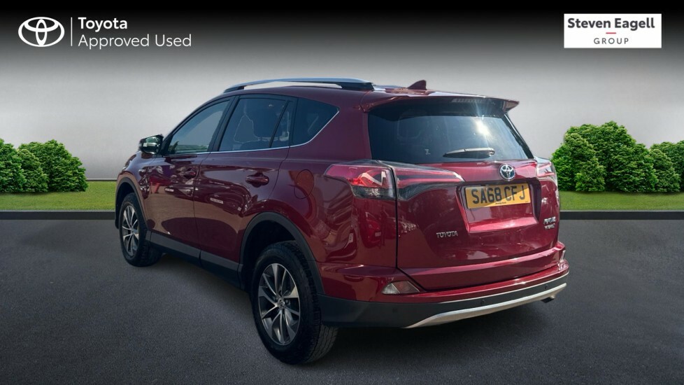 Toyota Rav 4 2.5 Vvt-h Icon Cvt Euro 6 Ss Red #4