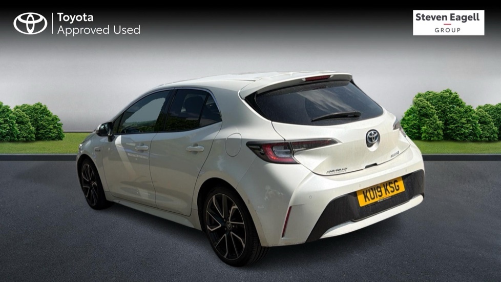 Toyota Corolla 1.8 Vvt-h Excel Cvt Euro 6 Ss White #4