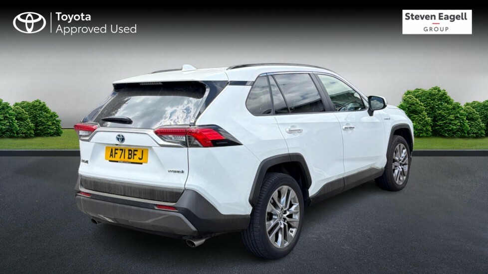 Toyota Rav 4 2.5 Vvt-h Excel Cvt Euro 6 Ss White #2