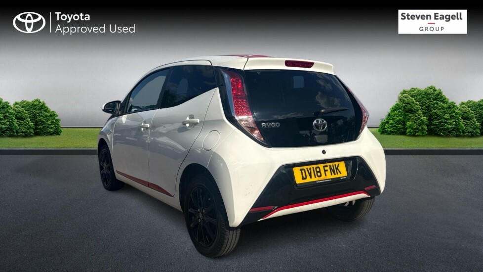 Toyota Aygo 1.0 Vvt-i X-press Euro 6 White #4