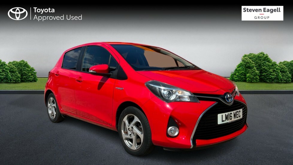 Toyota Yaris 1.5 Vvt-h Icon E-cvt Euro 6 Red