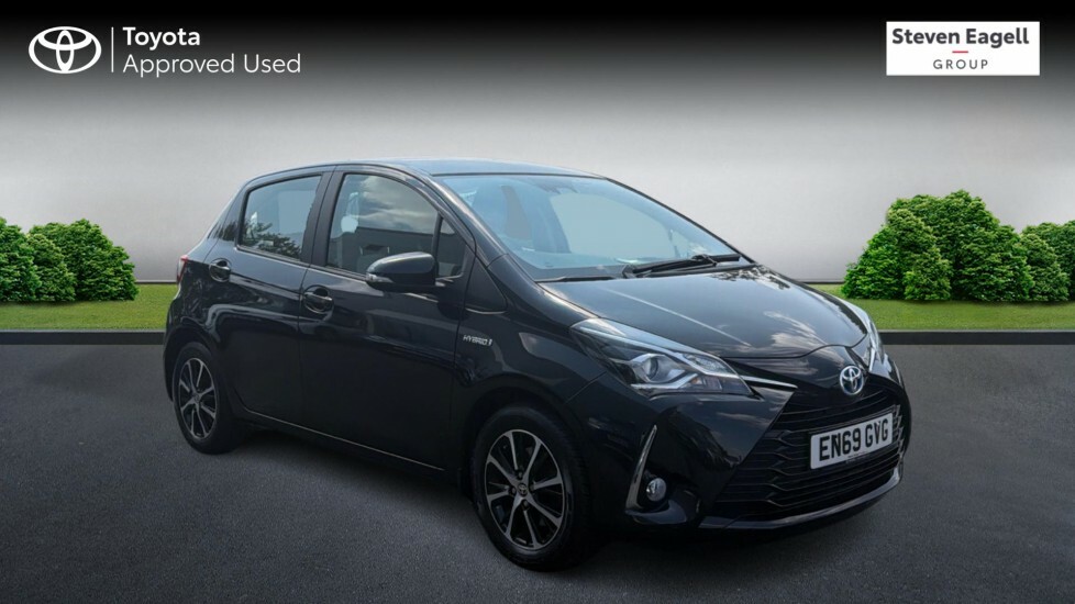 Toyota Yaris 1.5 Vvt-h Icon Tech Hatchback Hybrid E- EN69GVG Black