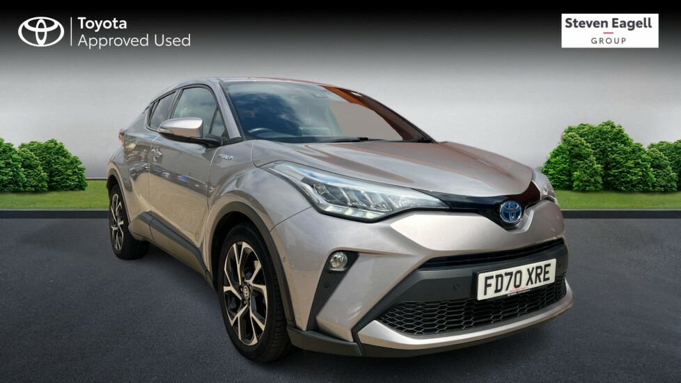 Toyota C-Hr 1.8 Vvt-h Design Cvt Euro 6 Ss Silver