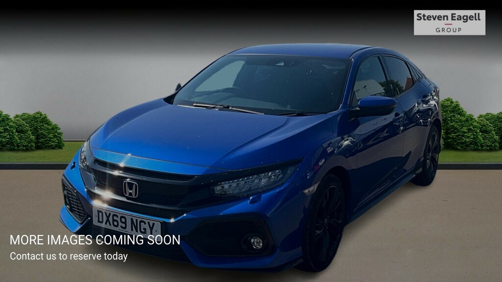 Honda Civic 1.5 Vtec Turbo Gpf Sport Cvt Euro 6 Ss Blue #3