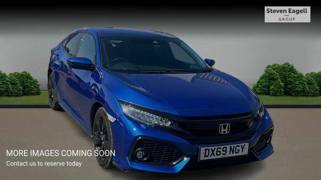 Honda Civic 1.5 Vtec Turbo Gpf Sport Cvt Euro 6 Ss Blue