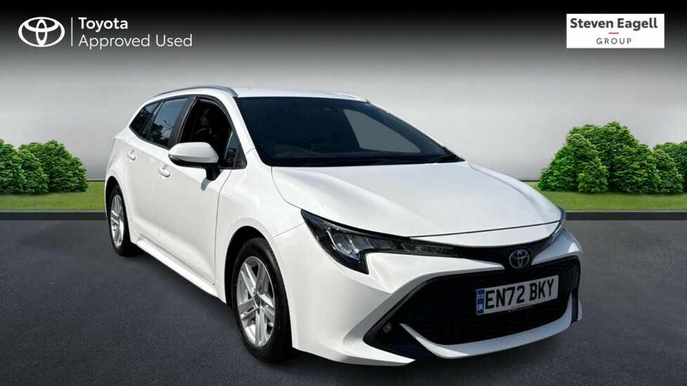 Toyota Corolla 1.8 Vvt-h Icon Touring Sports Hybrid Cv White