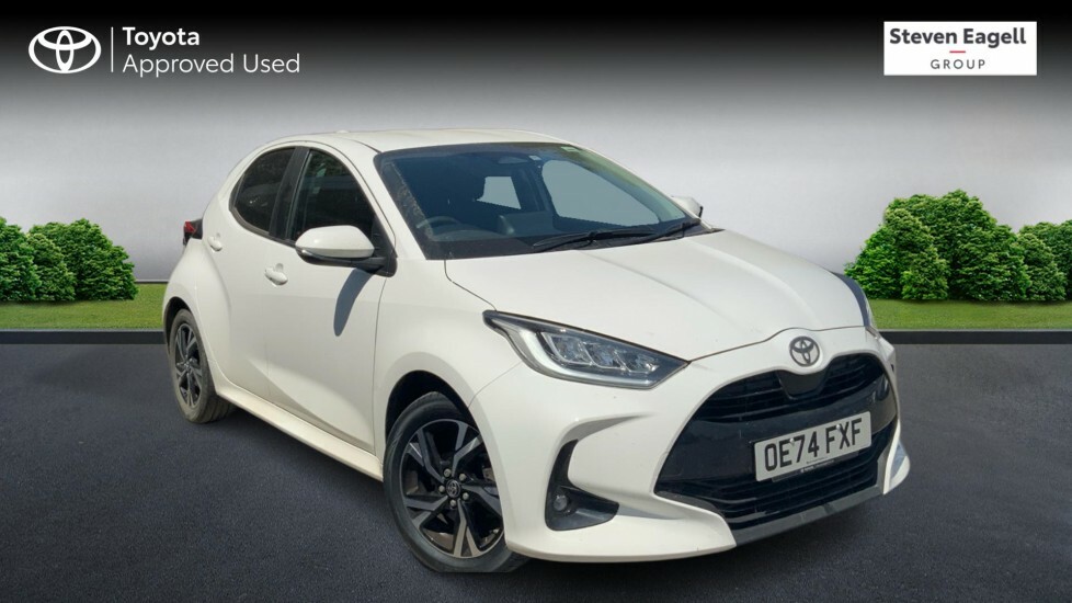 Toyota Yaris 1.5 Vvt-h Design E-cvt Euro 6 Ss White