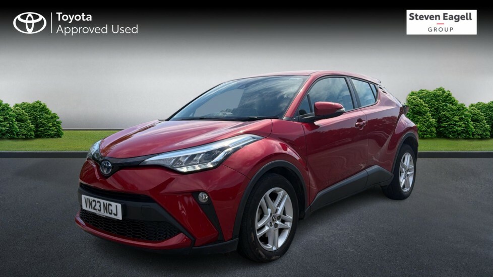 Toyota C-Hr 1.8 Vvt-h Icon Cvt Euro 6 Ss VN23NGJ Red #3