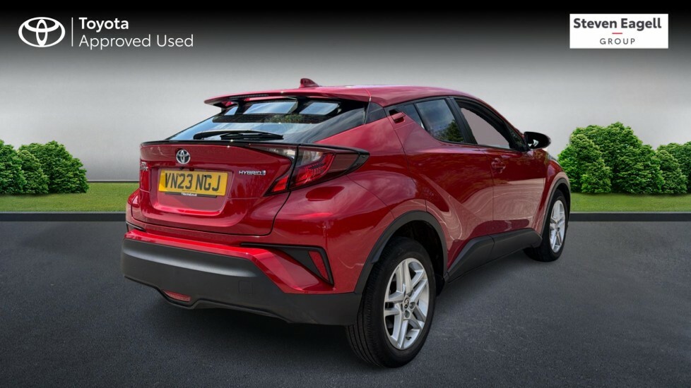 Toyota C-Hr 1.8 Vvt-h Icon Cvt Euro 6 Ss VN23NGJ Red #2