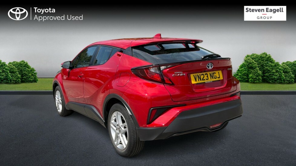 Toyota C-Hr 1.8 Vvt-h Icon Cvt Euro 6 Ss VN23NGJ Red #4
