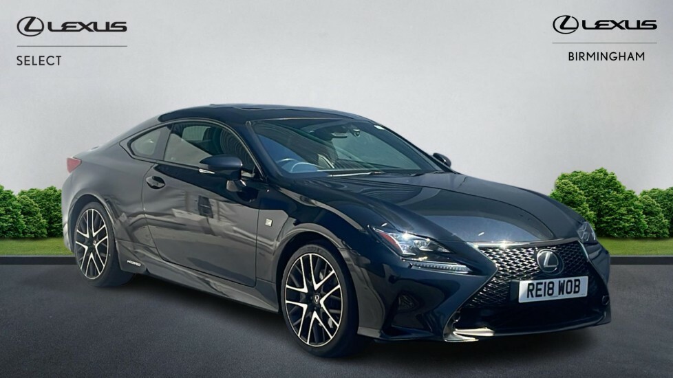 Lexus RC 2.5 300H F Sport Black Edition E-cvt Euro 6 Ss Black