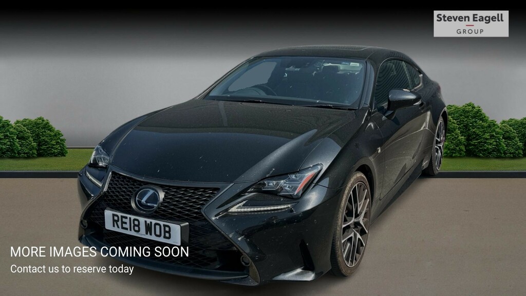 Lexus RC 2.5 300H F Sport Black Edition E-cvt Euro 6 Ss Black #3