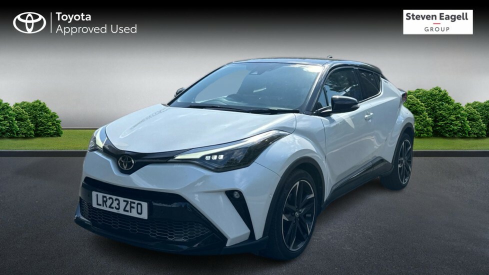 Toyota C-Hr 1.8 Vvt-h Gr Sport Suv Hybrid Cvt Euro LR23ZFO White #3