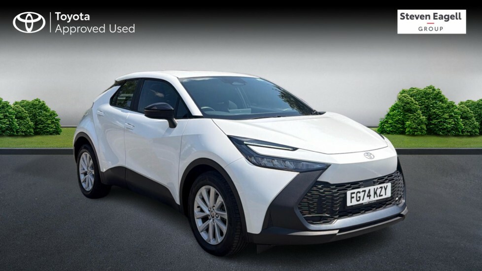 Toyota C-Hr 1.8 Vvt-h Icon Cvt Euro 6 Ss White