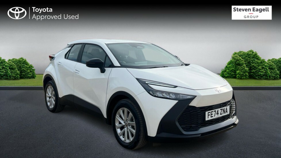 Toyota C-Hr 1.8 Vvt-h Icon Suv Hybrid Cvt Euro 6 S White