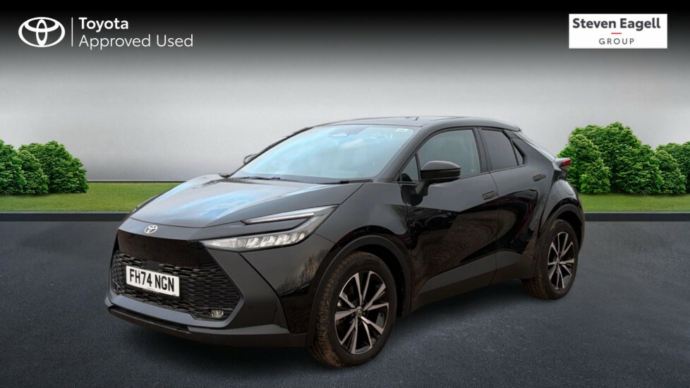 Toyota C-Hr 1.8 Vvt-h Design Cvt Euro 6 Ss FH74NGN Black #3