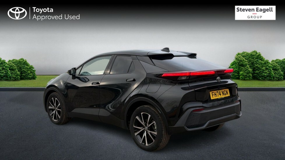 Toyota C-Hr 1.8 Vvt-h Design Cvt Euro 6 Ss FH74NGN Black #4