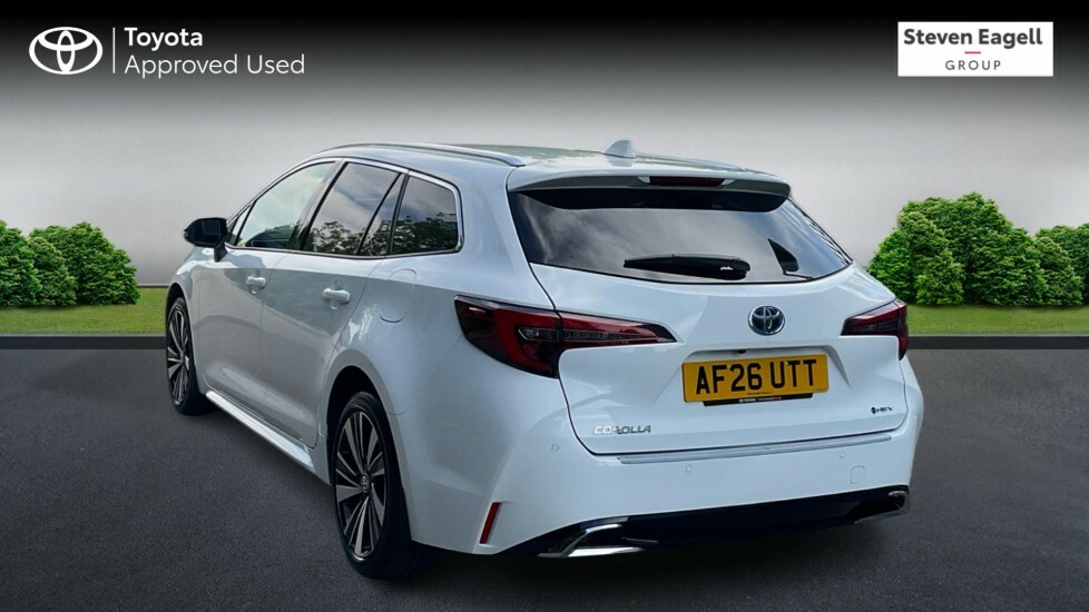 Toyota Corolla 1.8 Vvt-h Design Touring Sports Cvt Euro 6 Ss 5 AF26UTT White #4