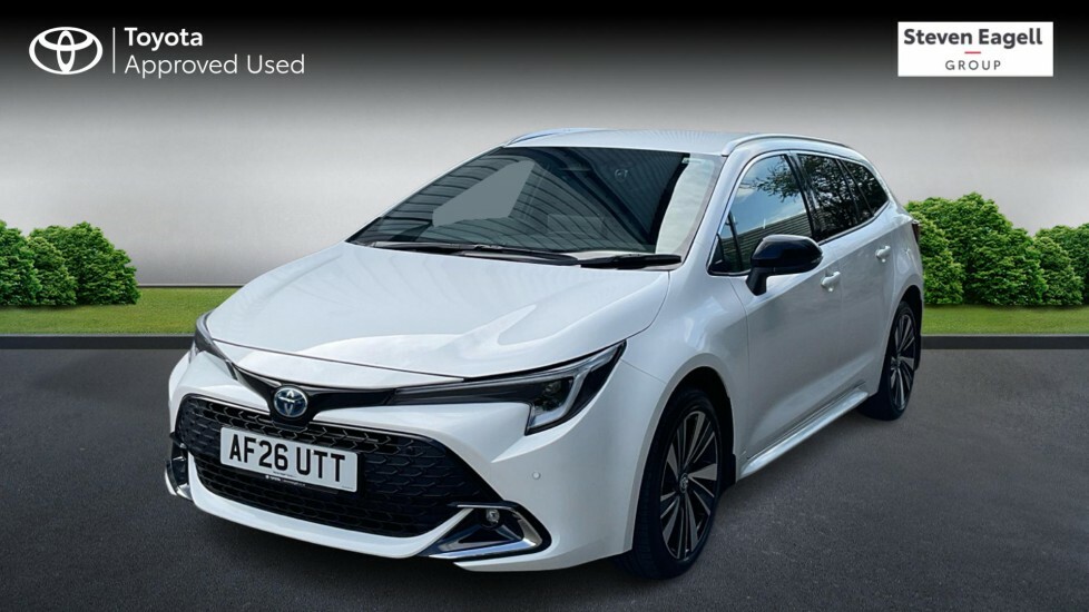 Toyota Corolla 1.8 Vvt-h Design Touring Sports Cvt Euro 6 Ss 5 AF26UTT White #3