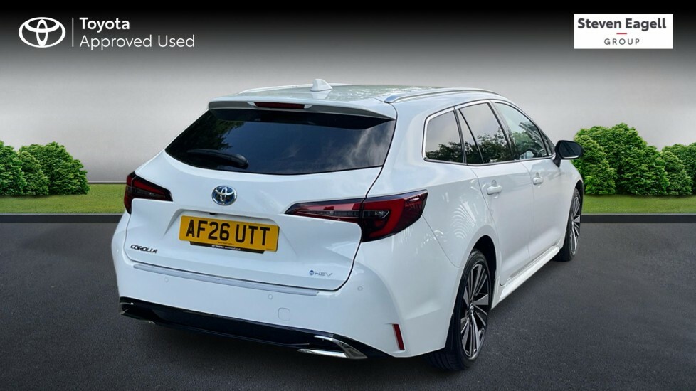 Toyota Corolla 1.8 Vvt-h Design Touring Sports Cvt Euro 6 Ss 5 AF26UTT White #2