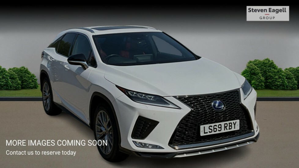 Lexus RX 3.5 450H V6 F Sport Suv Hybrid E-cvt 4W White