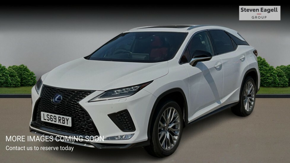 Lexus RX 3.5 450H V6 F Sport Suv Hybrid E-cvt 4W White #3
