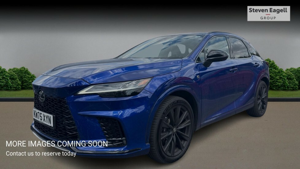 Lexus RX 2.4 500H Turbo F Sport Takumi Suv Hybri Blue #3