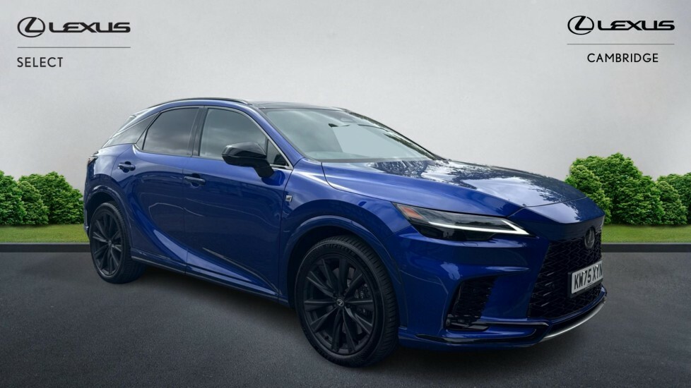Lexus RX 2.4 500H Turbo F Sport Takumi Suv Hybri Blue