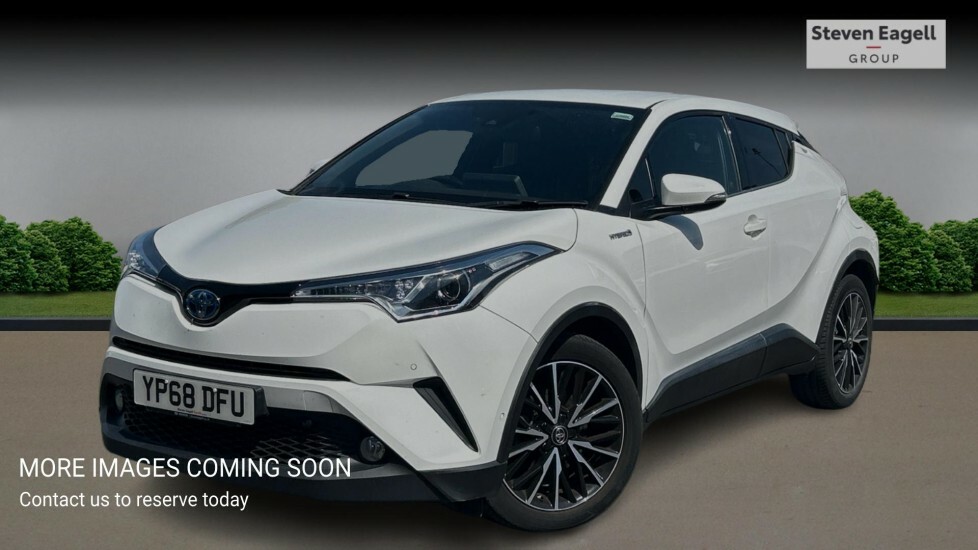 Toyota C-Hr 1.8 Vvt-h Excel Cvt Euro 6 Ss White #3