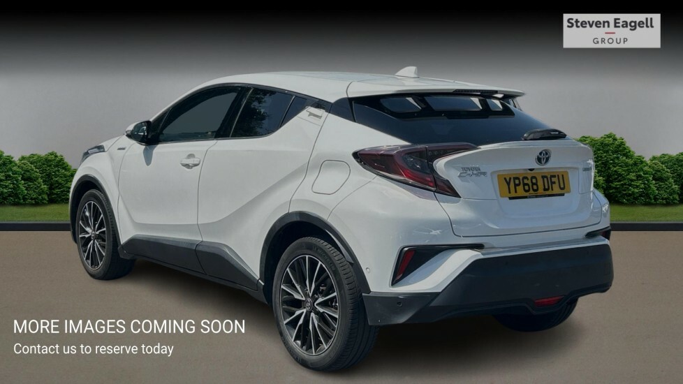 Toyota C-Hr 1.8 Vvt-h Excel Cvt Euro 6 Ss White #2