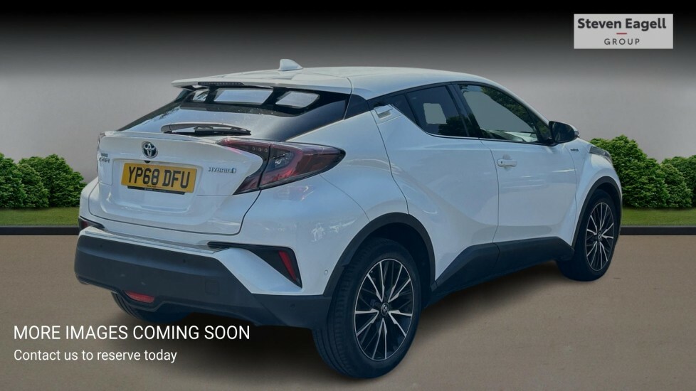 Toyota C-Hr 1.8 Vvt-h Excel Cvt Euro 6 Ss White #4