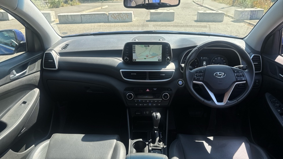 Hyundai Tucson 1.6 T-gdi Premium Dct Euro 6 Ss Blue #6