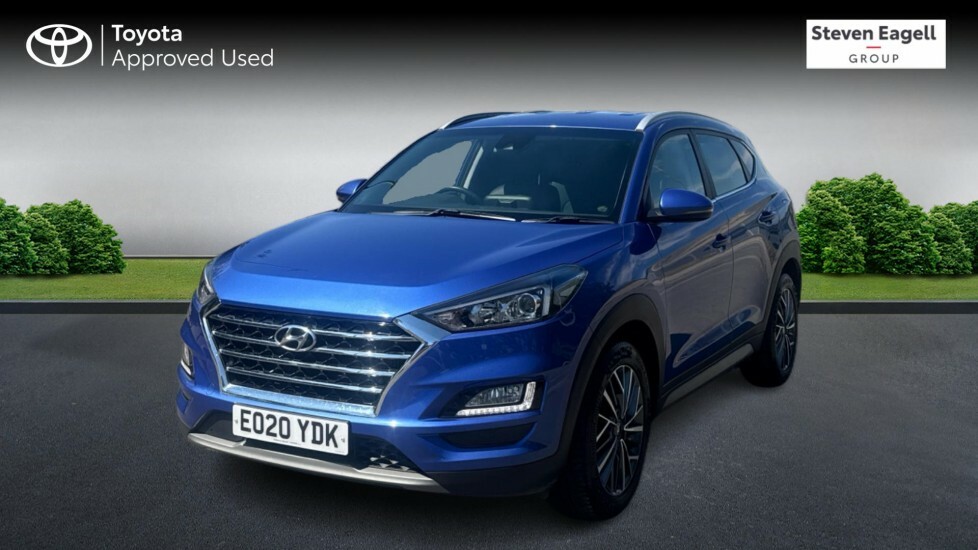 Hyundai Tucson 1.6 T-gdi Premium Dct Euro 6 Ss Blue #3